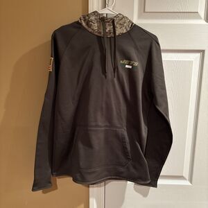 Nike New York Jets Salute to Service Hoodie Mens Medium Green Dri-Fit USA NFL